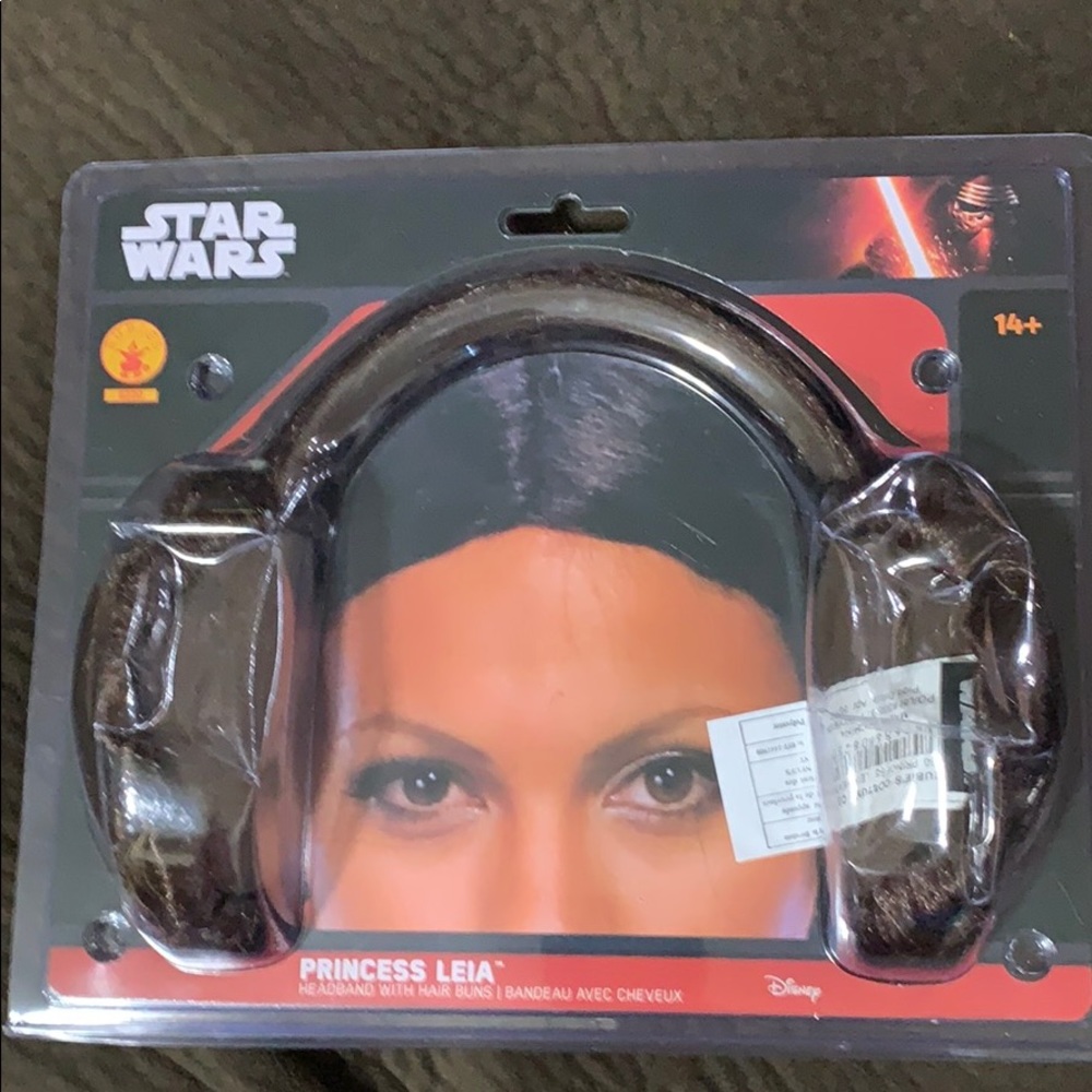 Princess Leia hair band